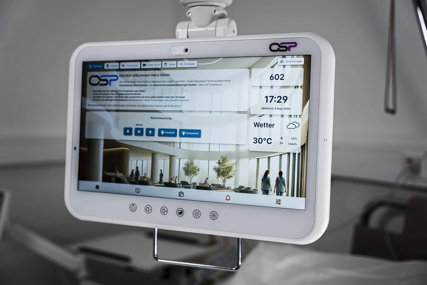 OSPanel Patiententerminal – Detail